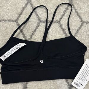 Lululemom  size 8 medium black sport Bra
